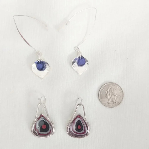 Bundle 4 boho style earrings NEW - Picture 3 of 6